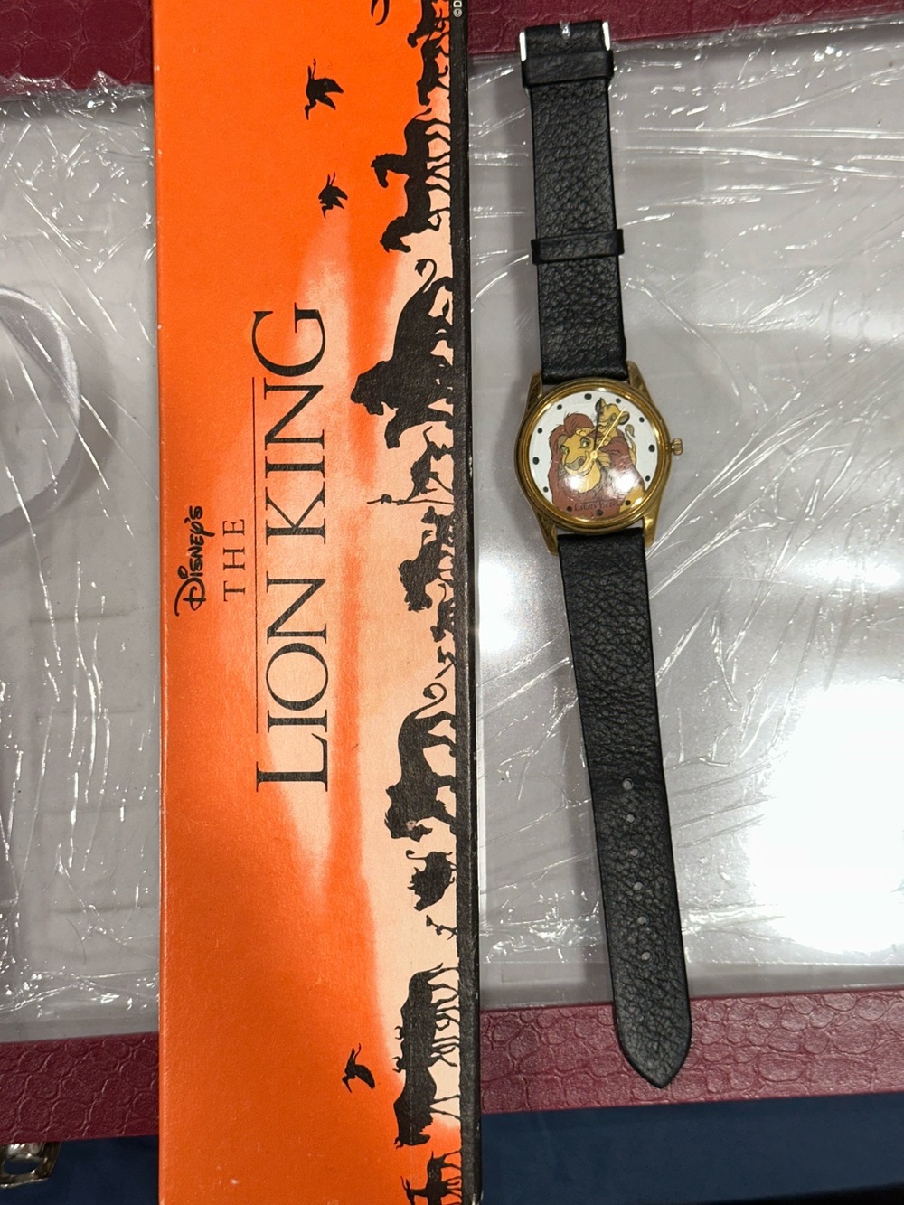 Disney Lion King Kids Watch Genuine Leather